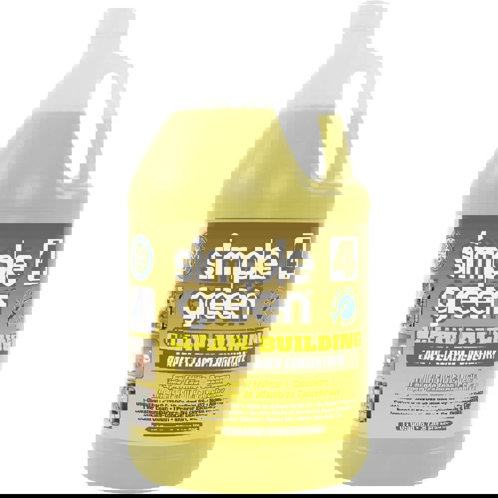 Clean Building Carpet Cleaner Concentrate, Unscented, 1gal Bottle